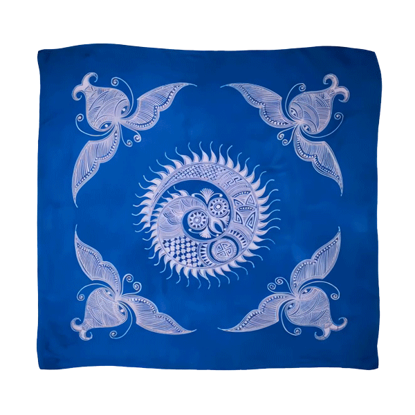Solstice Wings Azure Cloth